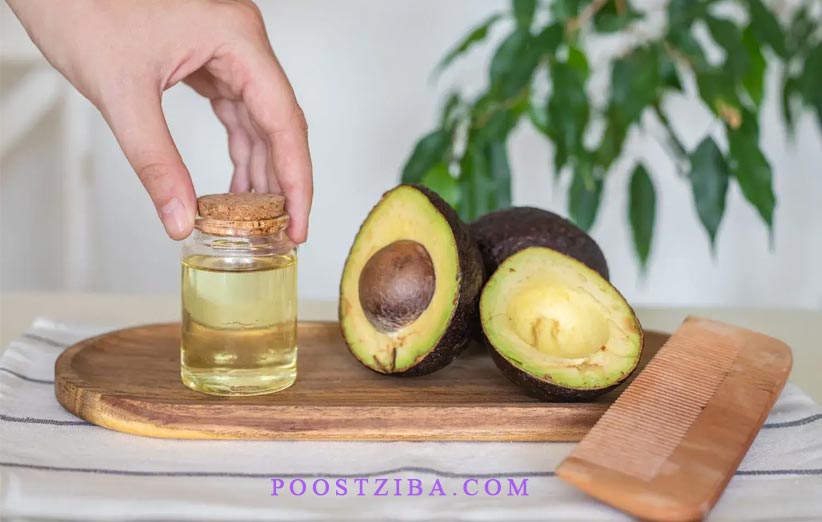 ماسک مو با روغن نارگیل و آووکادو